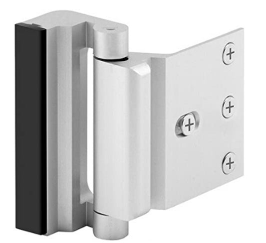 Child Safety Door Reinforced Lock 3 Inch Aluminum Alloy Night Bolt Door Intercom Security Guard