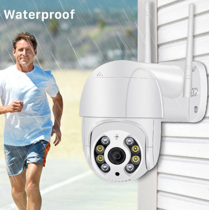 Smart WiFi Surveillance Camera 1080P AI Dual Light Night Vision Door Intercom Security Camera