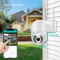 Smart WiFi Surveillance Camera 1080P AI Dual Light Night Vision Door Intercom Security Camera