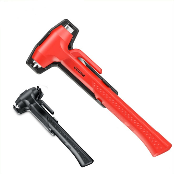 Fire Protection Emergency Window Breaker Safety Hammer with Seatbelt Cutter