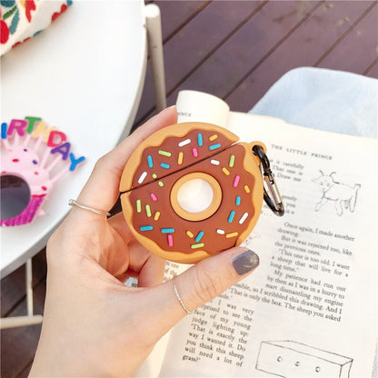 Donuts Silicone AirPods Pro Case | Compatible with Apple AirPods 1/2 | Digital Gear Bags