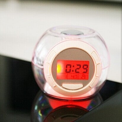 Alarm & Sensor Colorful Natural Sound Alarm Clock LED Night Light
