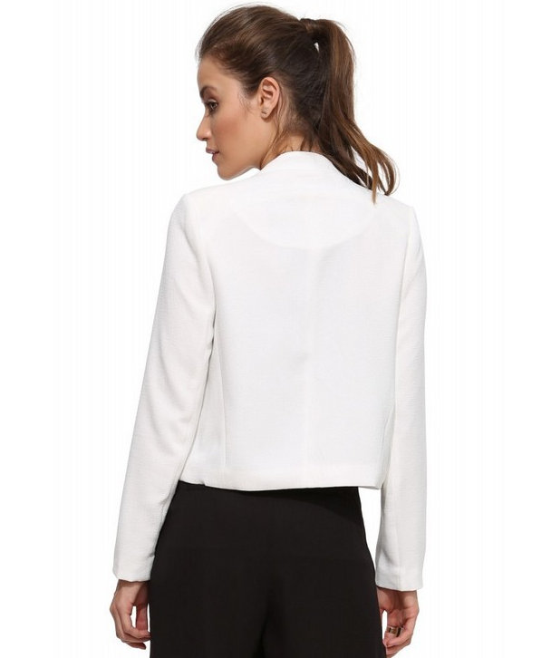 Women’s Short Blazer Jacket – Slim Fit Office & Smart Casual Coat