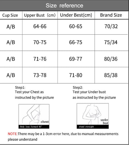 Women’s Seamless Push Up Bra – Comfortable Lift Support