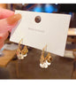 Geometric Round 925 Silver Stud Earrings – Mini Wafer Electroplated Fashion Earrings for Women