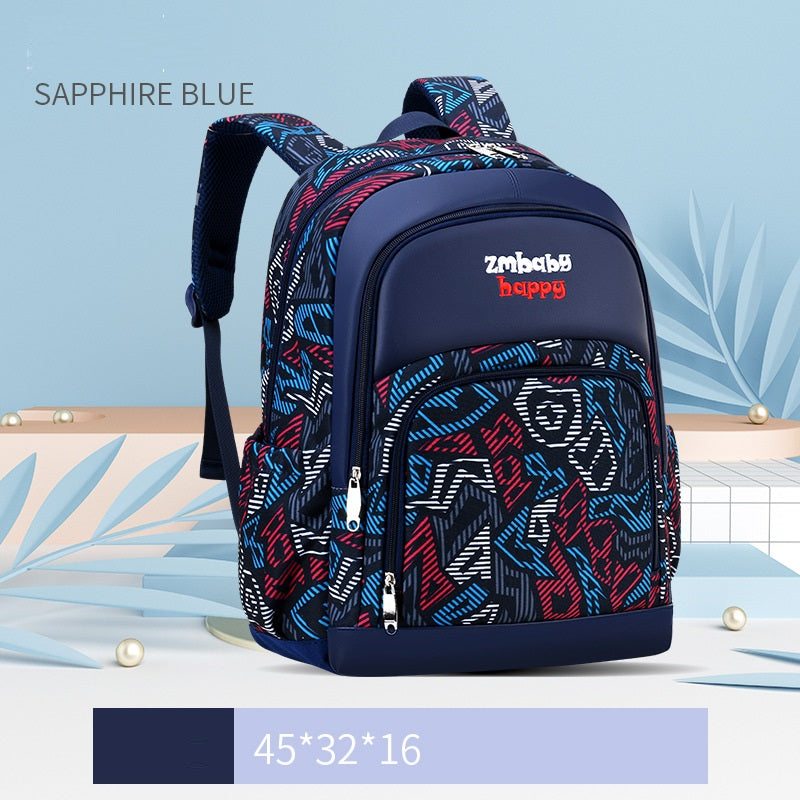 Sesame Baby Korean Style Kids School Backpack – Lightweight Primary School Bag