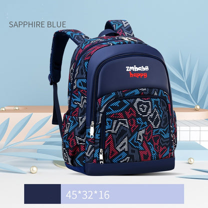 Sesame Baby Korean Style Kids School Backpack – Lightweight Primary School Bag