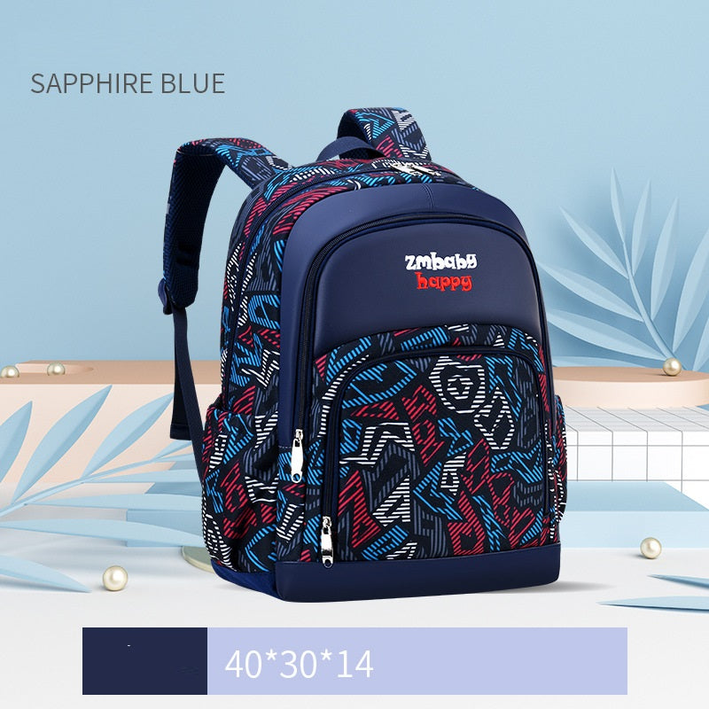 Sesame Baby Korean Style Kids School Backpack – Lightweight Primary School Bag