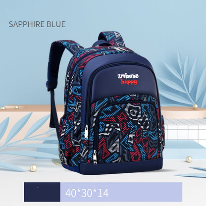Sesame Baby Korean Style Kids School Backpack – Lightweight Primary School Bag