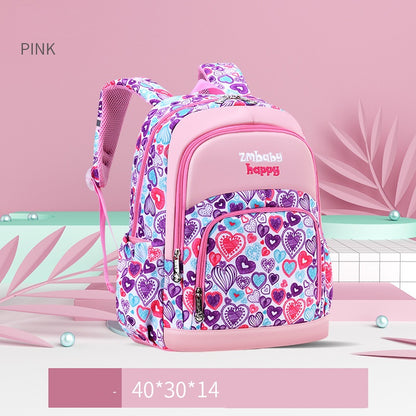 Sesame Baby Korean Style Kids School Backpack – Lightweight Primary School Bag