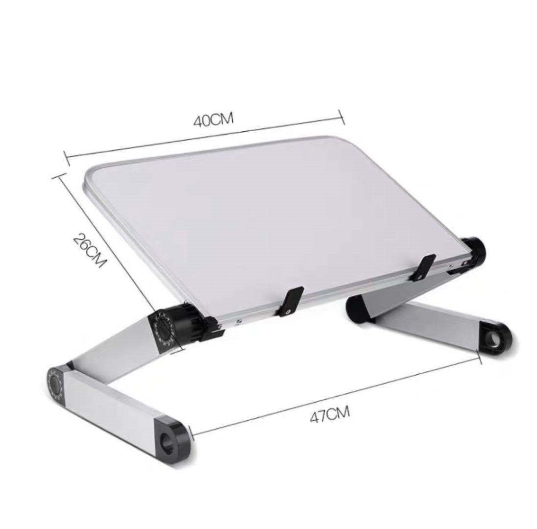 Office & School Supplies Adjustable Aluminium Folding Stand – Laptop & Projector Desk Bracket