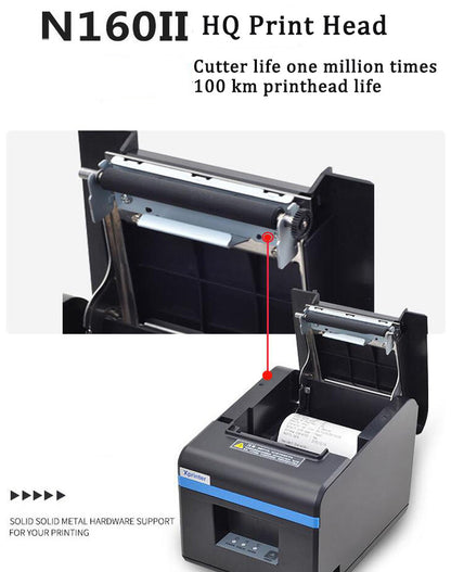 Printers Bluetooth Thermal Ticket Printer 80mm for Kitchen & Restaurant