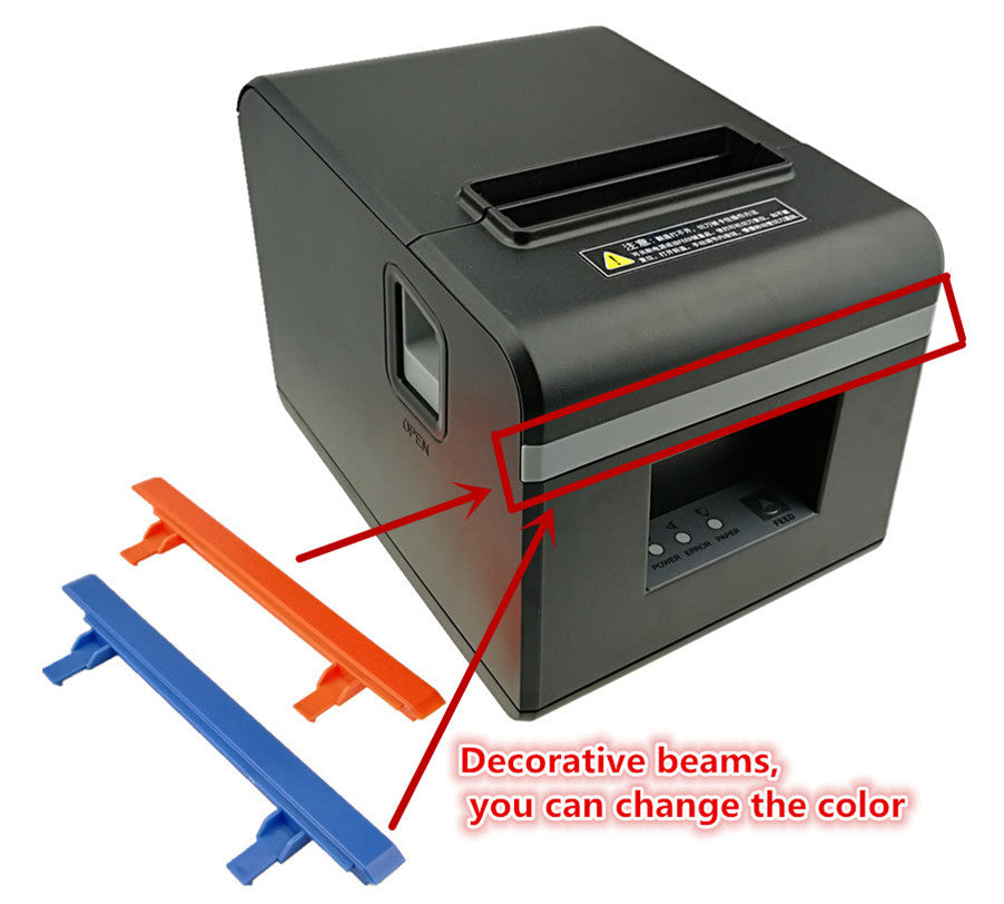 Printers Bluetooth Thermal Ticket Printer 80mm for Kitchen & Restaurant