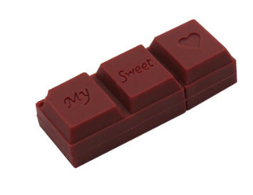 USB Flash Drives Cartoon PVC Chocolate USB Flash Drive Creative Gift Memory Stick