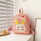Cute Cartoon Canvas Backpack for Girls – Lightweight Kids School Bag