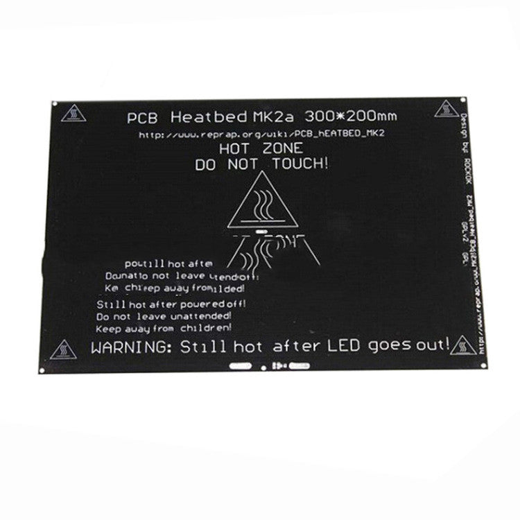 3D Printers MK2A Heated Hot Bed Platform Aluminium Substrate Upgrade for 3D Printers