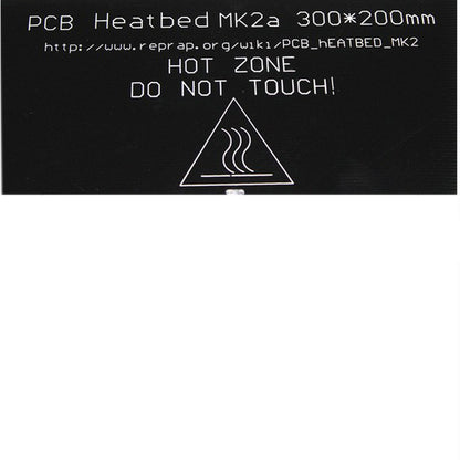 3D Printers MK2A Heated Hot Bed Platform Aluminium Substrate Upgrade for 3D Printers