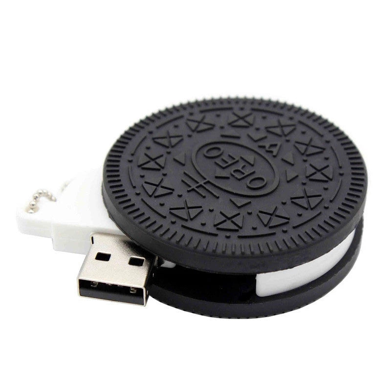 USB Flash Drives Cartoon PVC Chocolate USB Flash Drive Creative Gift Memory Stick