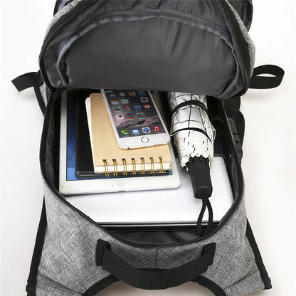 Anti-Theft USB Laptop Backpack 15.6” – Waterproof Travel & School Bag