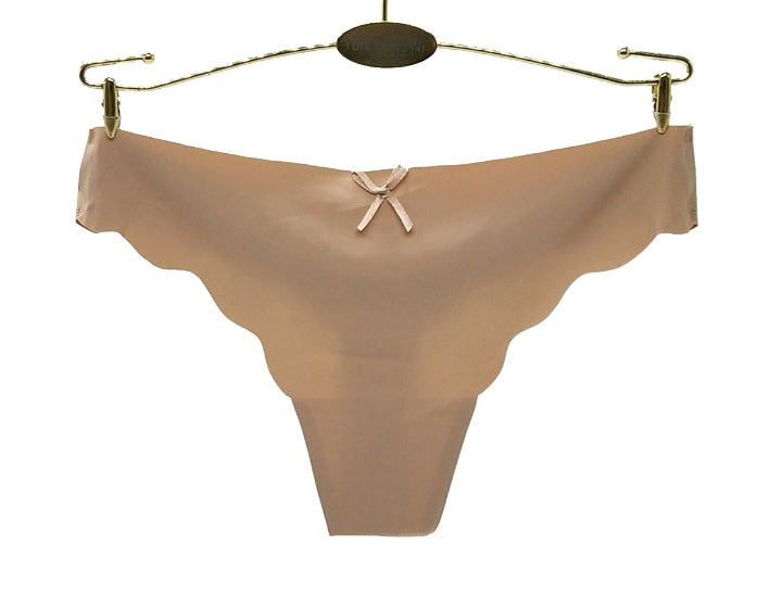 Seamless Nylon G-String Thong for Women – Stretchy Sexy Everyday Panties