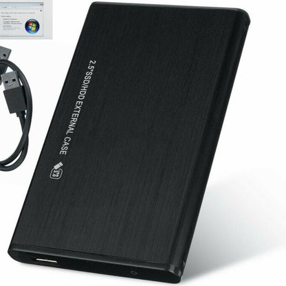 SSD 2.5 Inch SATA to USB 3.0 Hard Drive Enclosure – External Storage Devices Case