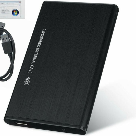 SSD 2.5 Inch SATA to USB 3.0 Hard Drive Enclosure – External Storage Devices Case