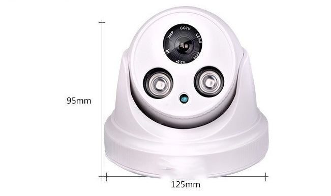 Infrared Dome Surveillance Camera Night Vision Indoor Security Door Intercom Camera