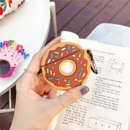 Donuts Silicone AirPods Pro Case | Compatible with Apple AirPods 1/2 | Digital Gear Bags