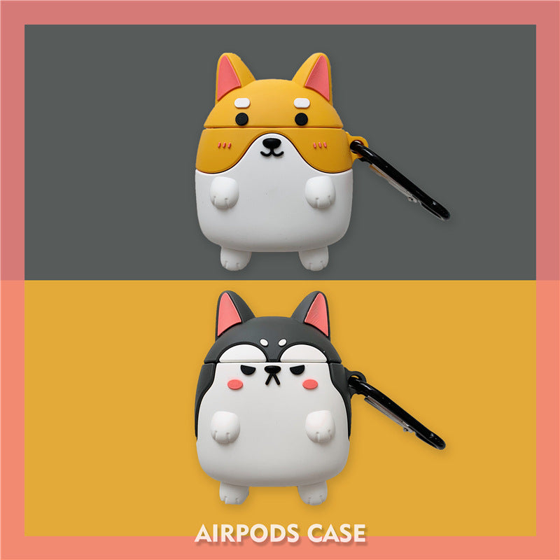 Dog Silicone AirPods Case | Compatible with Apple AirPods 1/2 | Digital Gear Bags