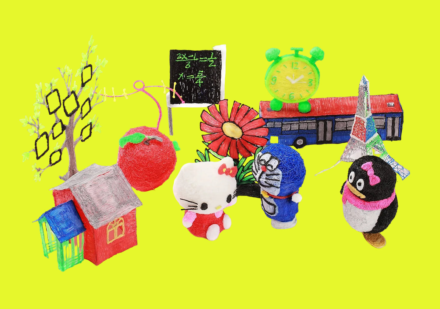 3D Pens LCD 3D Printing Pen for Children Adjustable Temperature & Speed ABS PLA