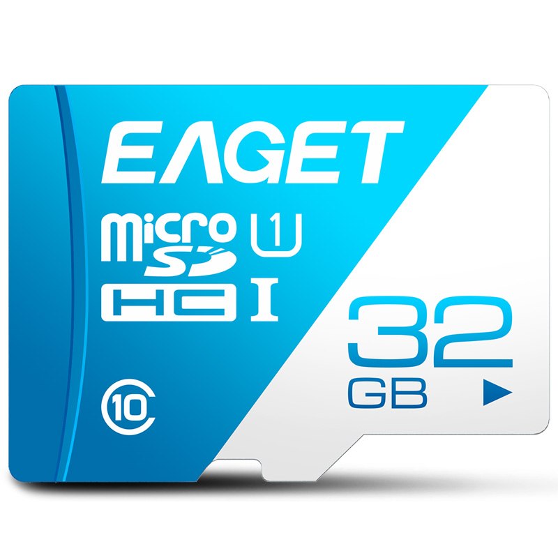 Memory Cards EAGET T1 Micro SD Card 16GB 32GB 64GB 128GB Class 10 UHS-I TF Card for Smartphone & Camera Storage Devices
