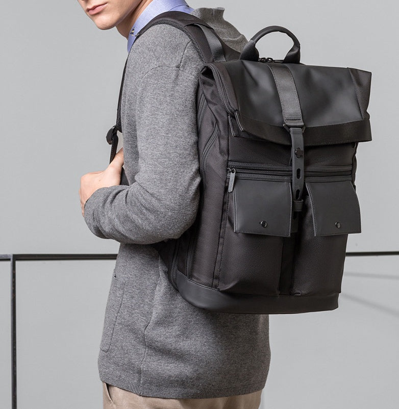 Anti-Theft Waterproof Laptop Backpack with USB – Business & Travel Bag