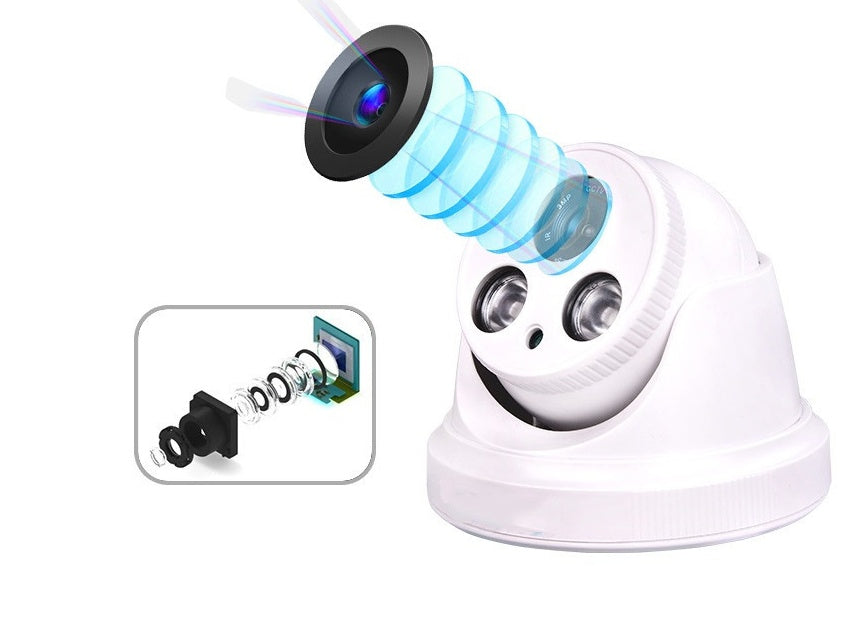 Infrared Dome Surveillance Camera Night Vision Indoor Security Door Intercom Camera
