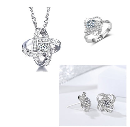 925 Sterling Silver Forever Heart Necklace for Women – AAA Zircon Lab Diamond Pendant | Luxury Wedding & Anniversary Gift UK