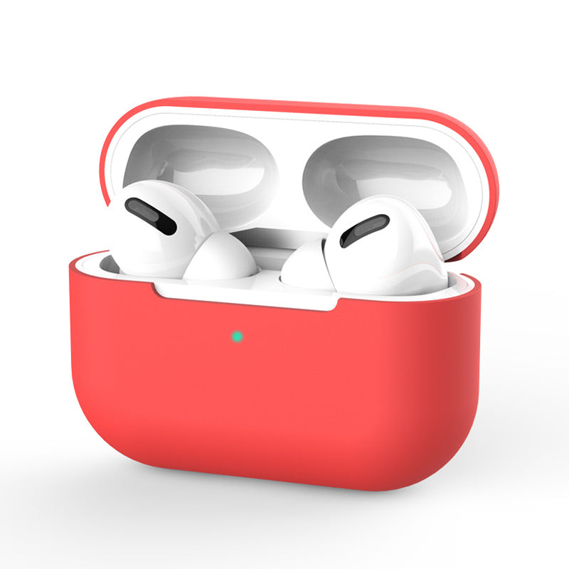 Premium Silicone Protective Case Compatible with AirPods Pro – Shockproof Anti-Scratch Charging Case Cover