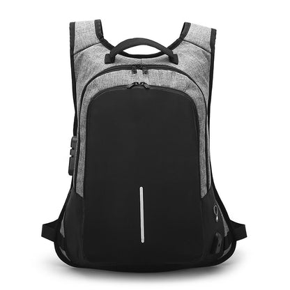 Anti-Theft USB Laptop Backpack 15.6” – Waterproof Travel & School Bag