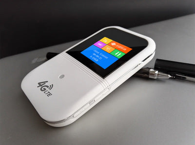 H80 4G LTE Mobile Portable WiFi Router 100Mbps | Modem-Router Combos | 2400mAh Battery | Networking Device