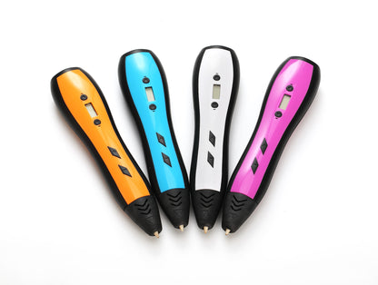 3D Pens LCD 3D Printing Pen for Children Adjustable Temperature & Speed ABS PLA