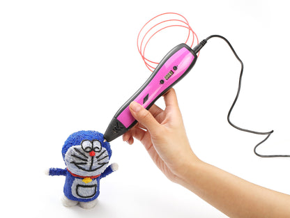 3D Pens LCD 3D Printing Pen for Children Adjustable Temperature & Speed ABS PLA