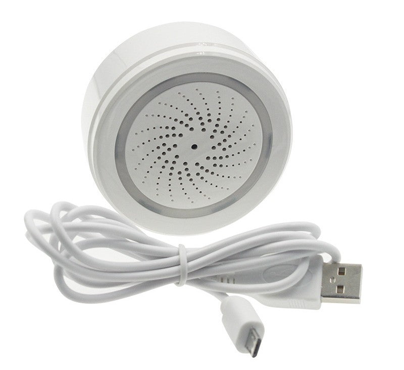 Alarm & Sensor WiFi Smart Wireless Sound and Light Alarm for Home Security