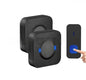 Remote Wireless Doorbell Waterproof Smart Electronic Door Intercom for Home Office