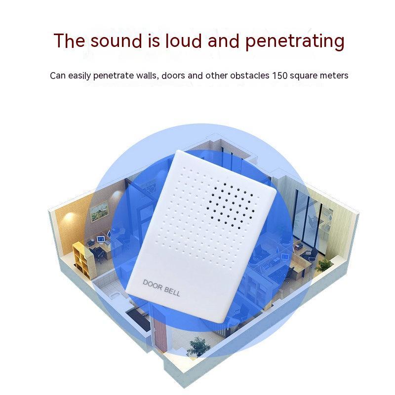 Wired Doorbell Dingdong Sound DC AC Power Home Hotel Door Intercom System