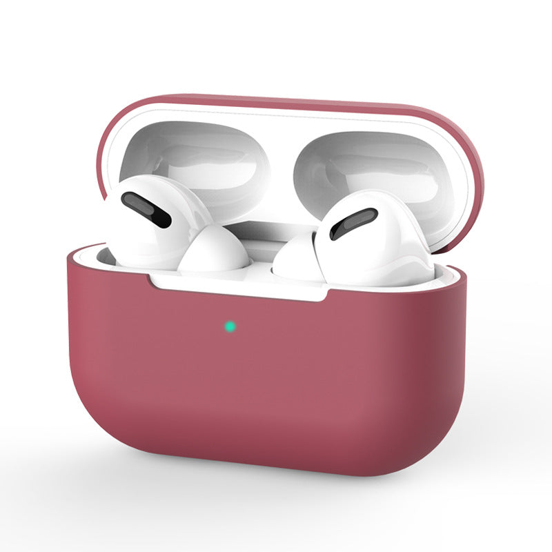 Premium Silicone Protective Case Compatible with AirPods Pro – Shockproof Anti-Scratch Charging Case Cover