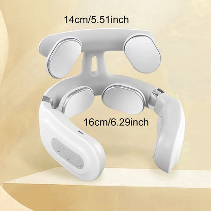 Electric Cervical Neck Pulse Massager Pain Shoulder Relief Body Muscle Relax UK