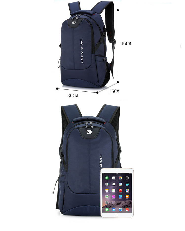 35L Waterproof Sports Backpack – Lightweight Laptop Travel Bag
