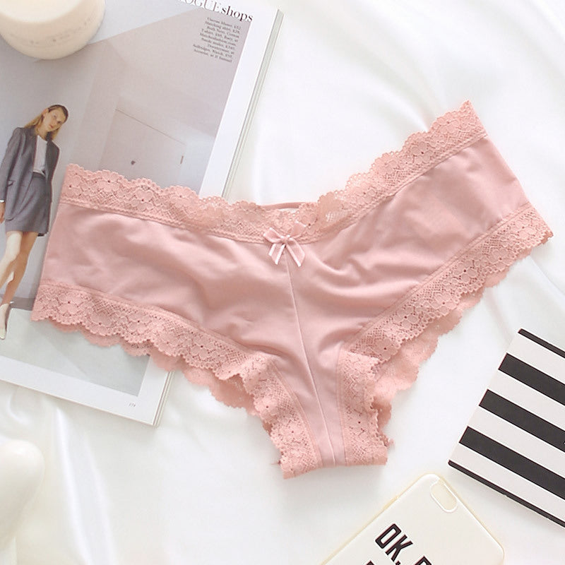Ice Silk Lace Panties for Women – Breathable Sexy Comfort Underwear