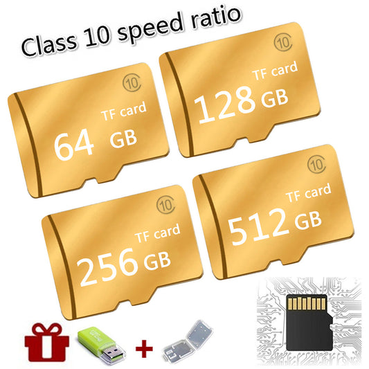 Memory Cards SD Card Class 4 1GB 2GB 4GB 8GB 16GB 32GB 64GB 128GB 256GB 512GB for Camera Recorder Storage Devices