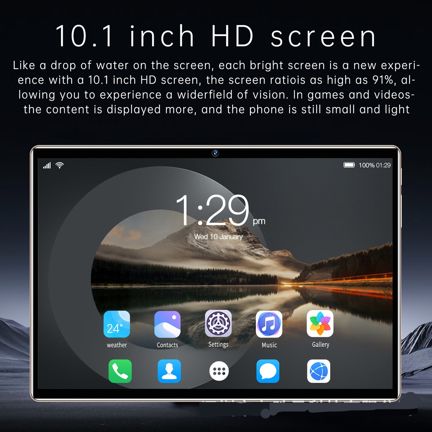 Laptops 10.1 Inch HD Voice Call Gaming Tablet 9+ Hours UK