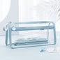 Office & School Supplies Transparent Double-Layer Pencil Case – Large Capacity Exam Stationery Bag