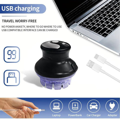 360 Electric Shaver Hair Clippers Bald Head Beard Shaving Machine For Men UK